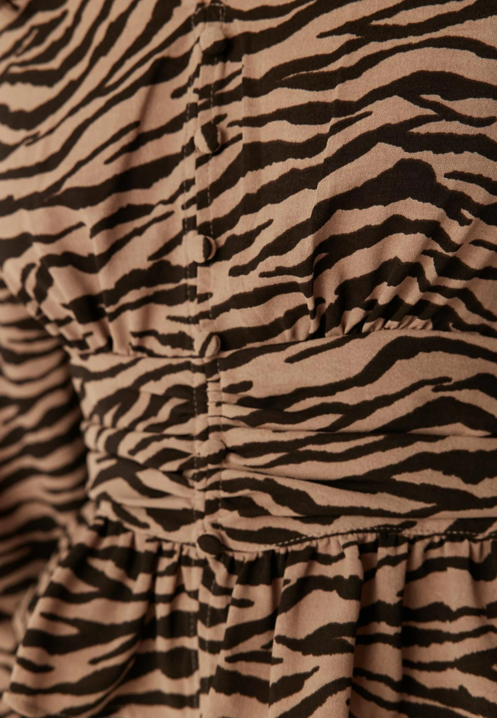 V-neck Button Blouse