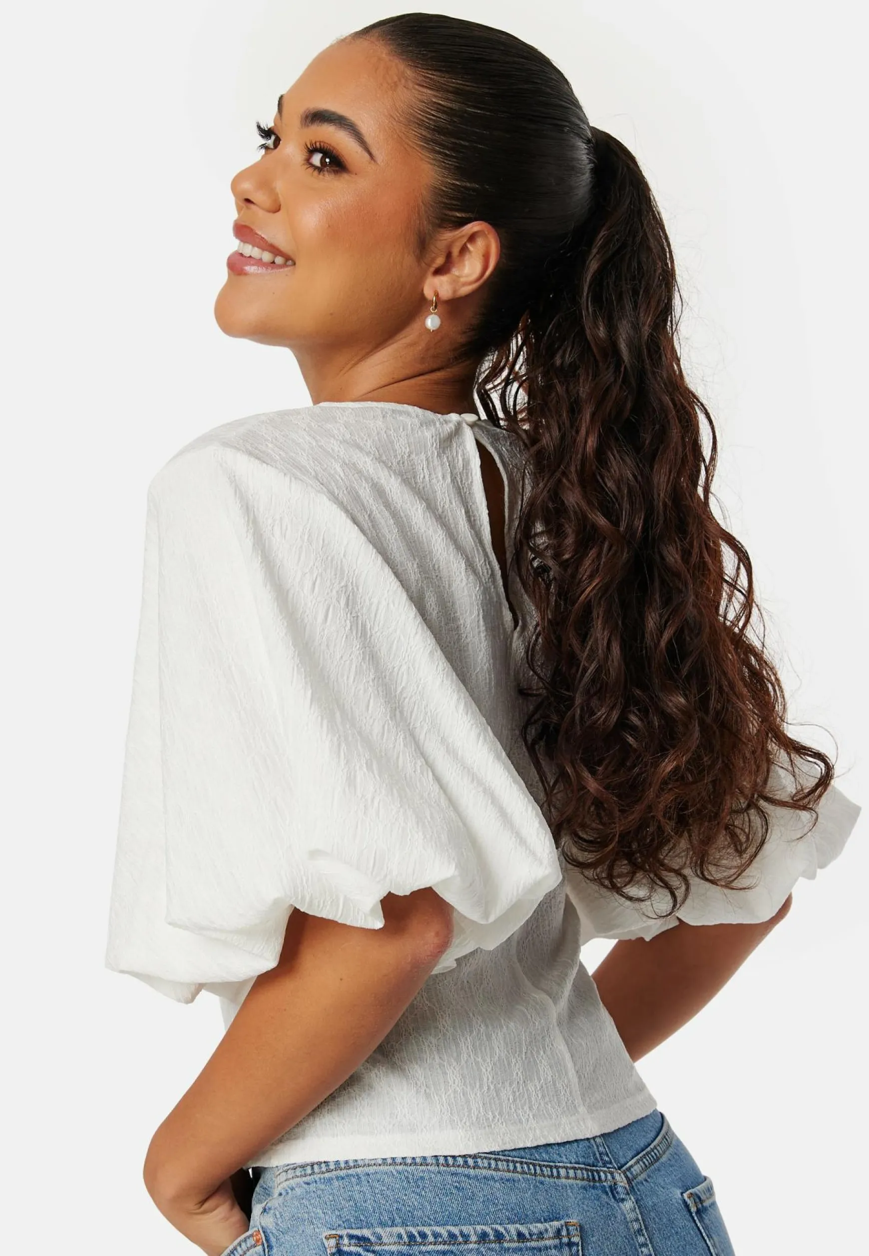 Volume Sleeve Blouse